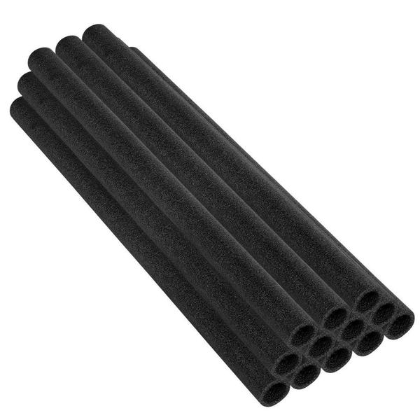 Upperbounce 44" Trampoline Pole Foam sleeves, fits for 1.5" Dia. Pole, Black UBFS44-1.5D-BK-S12